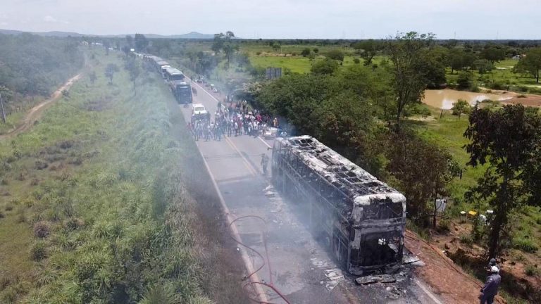 incêndio br-135 barreiras