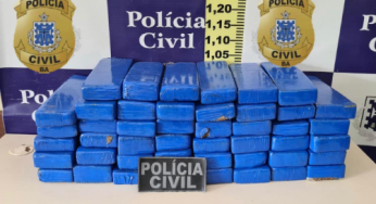 Polícia flagrou traficante trazendo maconha de São Paulo para a Bahia