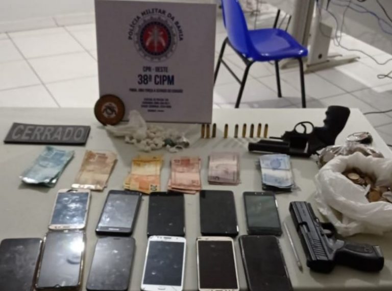 prisão de assaltantes riacho de santana