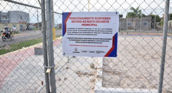 Secretaria interdita equipamento esportivos em praças de Guanambi