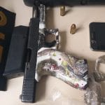 tres de copas do baralho do crime arma