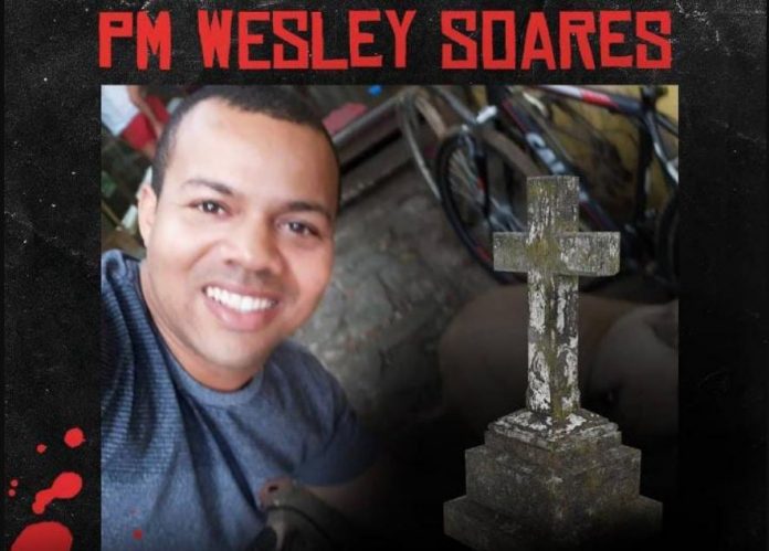 Surto morre PM Wesley Farol da Barra