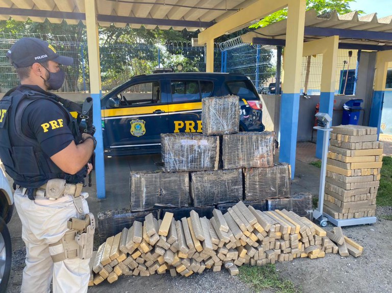 apreensão tonelada maconha br-116