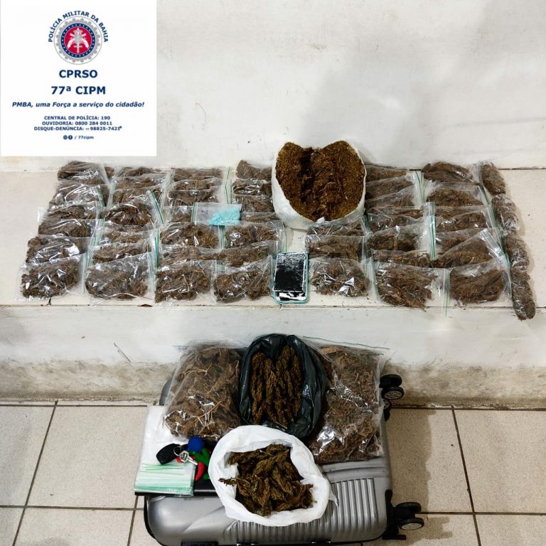 Polícia apreendeu maconha e ecstasy em Vitória da Conquista e Barra do Choça