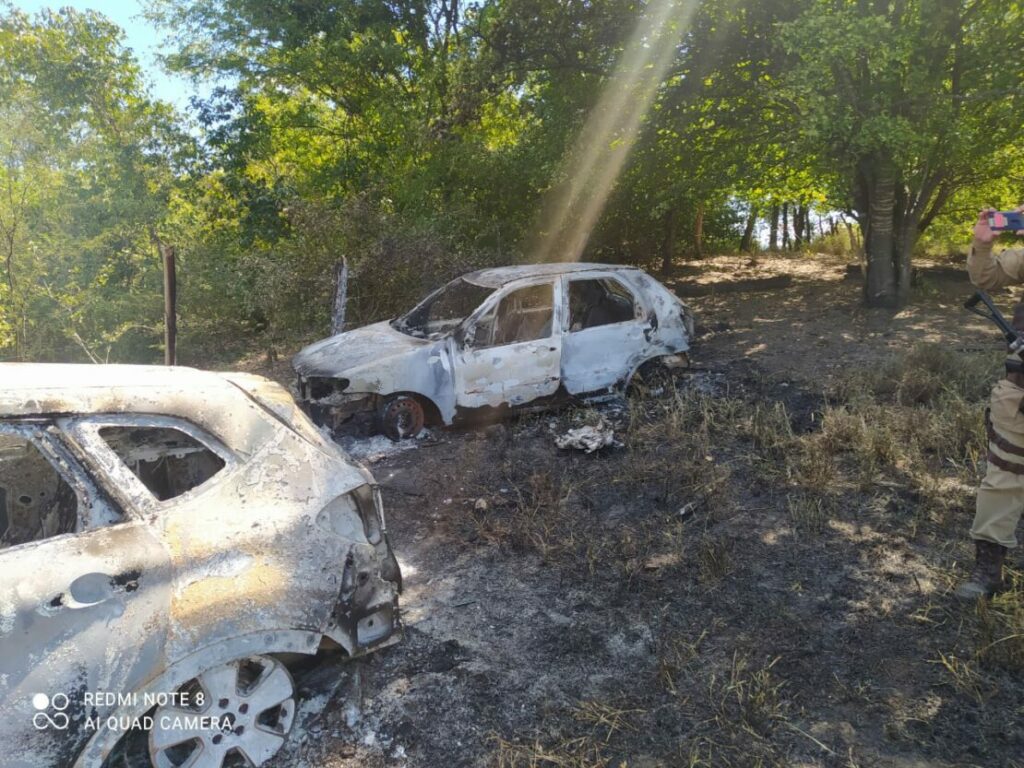 Carros usados durante explosão de bancos em Correntina são encontrados em Carinhanha