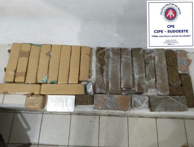Motorista do tráfico foi preso tentando levar drogas para Vitória da Conquista