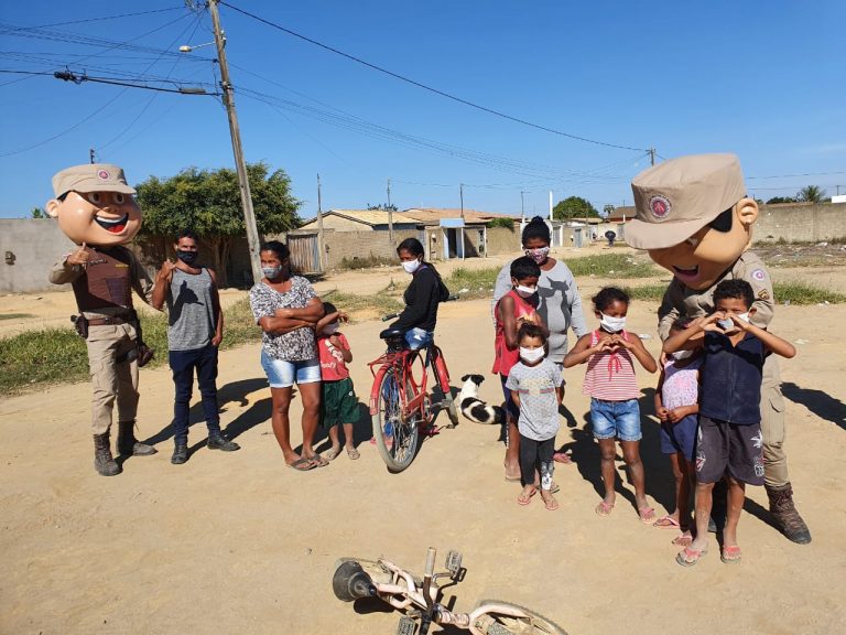 Patrulha Solidária distribuiu alimentos e kits de limpeza em Vitória da Conquista