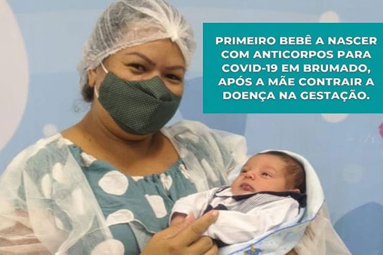 Bebê nasce com anticorpos