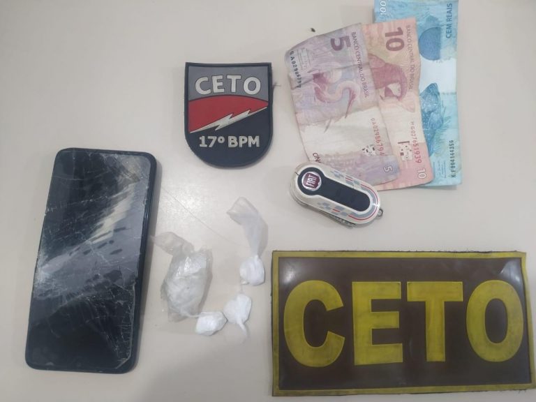 Homem em liberdade condicional foi preso traficando cocaína em Guanambi