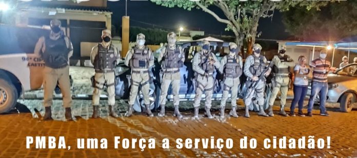 Polícia apreende aparelhos de som