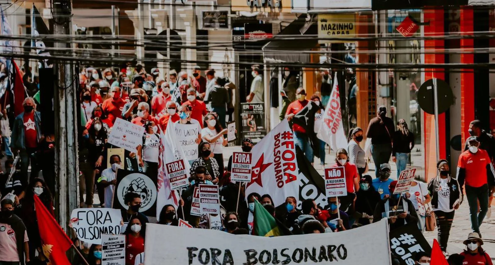 Brumado, Guanambi e Vitória da Conquista registraram protestos contra Bolsonaro