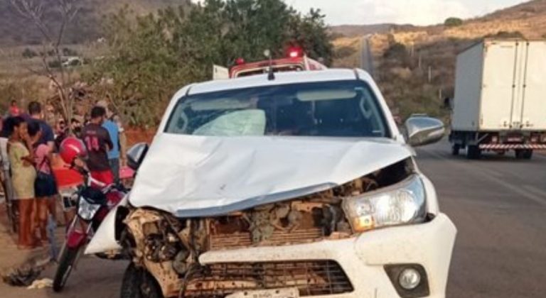 Gestante morreu e marido ficou ferido após acidente em Riacho de Santana