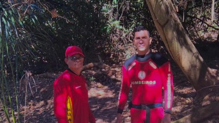 Bombeiros de Barreiras localizaram corpo desaparecido no rio Grande, em São Desidério