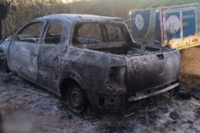 Corpo homem foi encontrado carbonizado dentro de veículo na zona rural de Vitória da Conquista