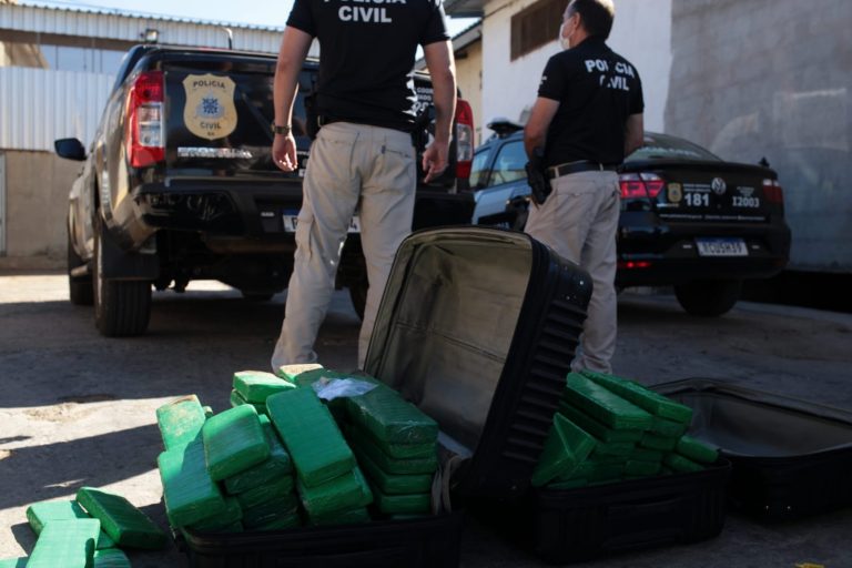 Mais de 100 quilos de maconha foram incinerados em Brumado