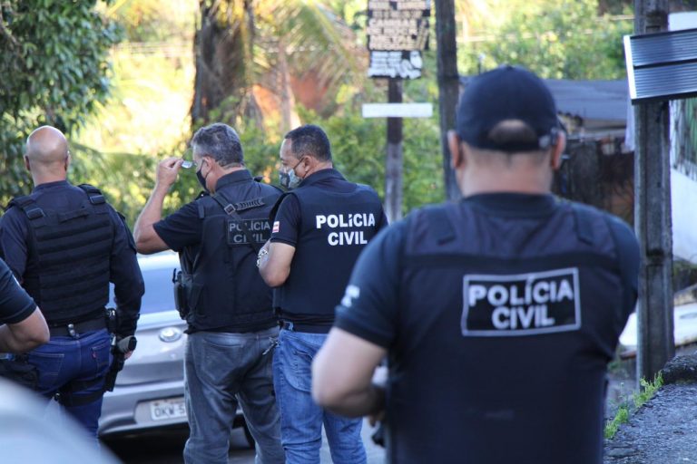 Polícia prendeu suspeito de homicídio em Brumado