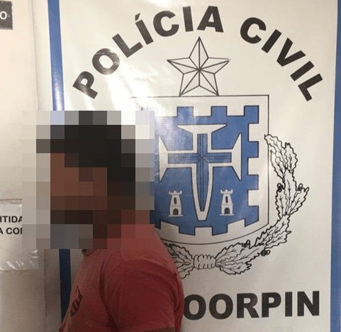 Polícia prende jovem acusado de estuprar irmãs de 3 e 7 anos em Matina