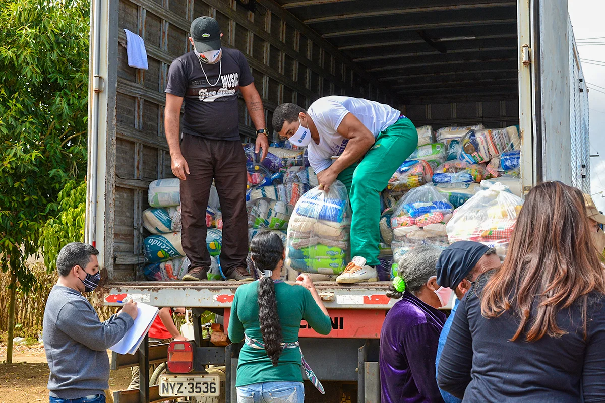 Comunidades Quilombolas de Vitória da Conquista estão recebendo 22 mil cestas básicas