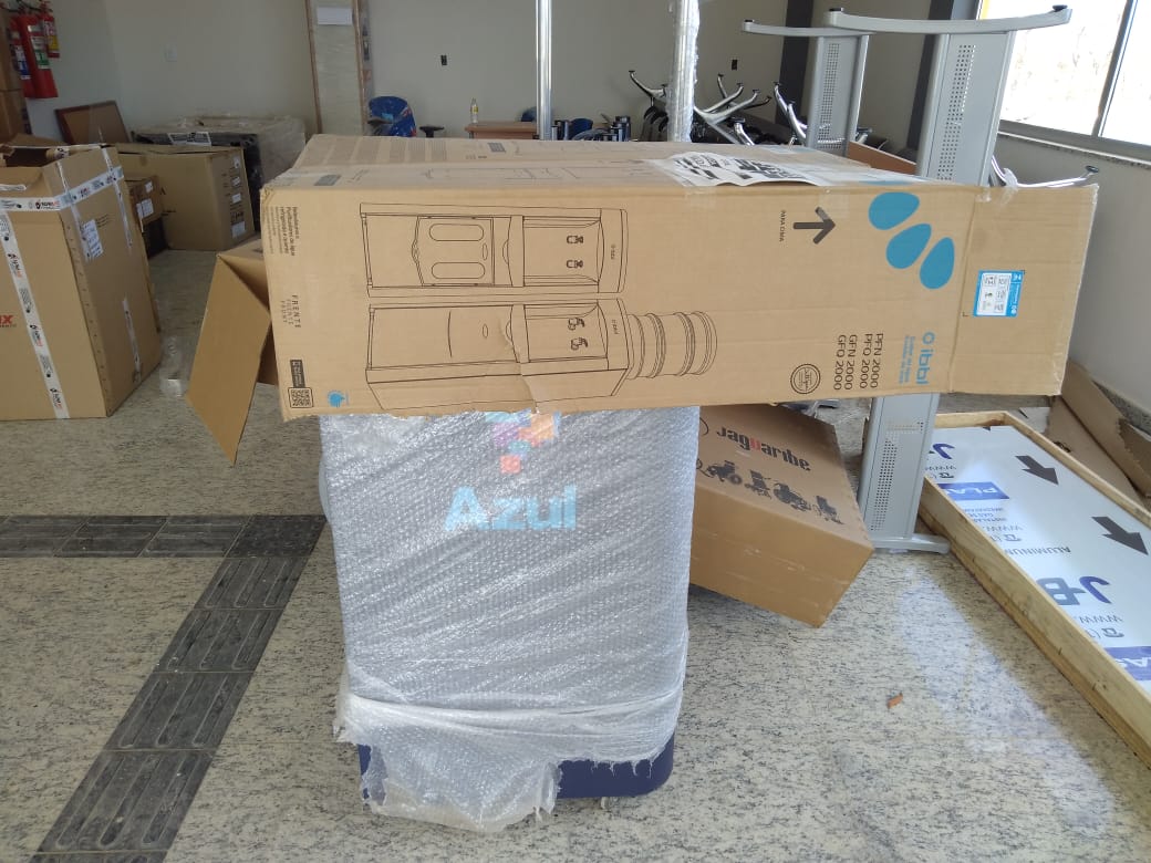 Azul inicia instalação de guichê e equipamentos no Aeroporto de Guanambi