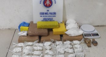 Polícia encontrou mais de seis quilos de ‘super maconha’ e cocaína com adolescente em Vitória da Conquista