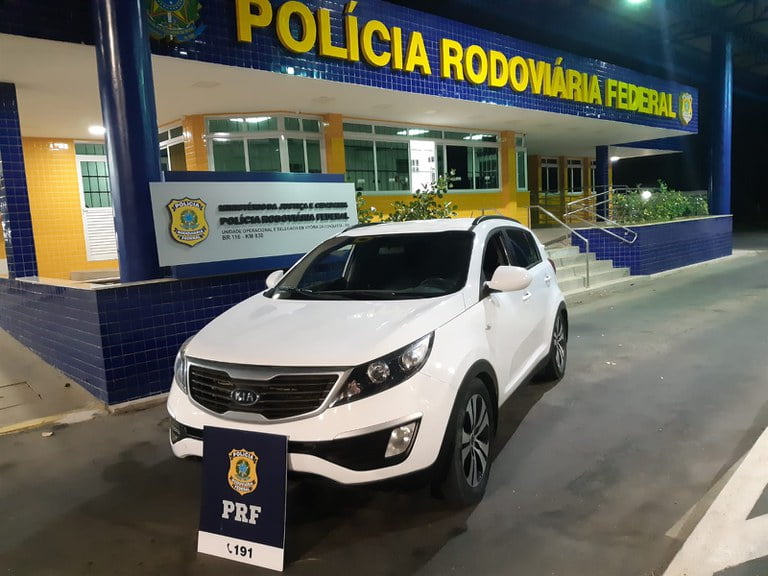 Veículo roubado em Minas foi recuperado pela PRF em Vitória da Conquista