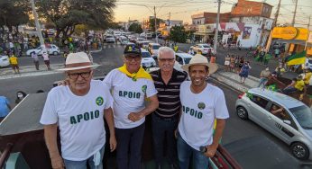 Convocado por empresários, ato em favor de Bolsonaro em Guanambi foi o maior desde a eleição de 2018