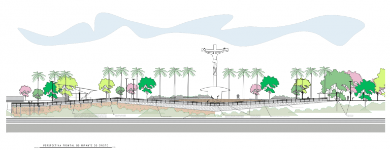 Área do Cristo de Vitória da Conquista será revitalizada e ganhará mirante