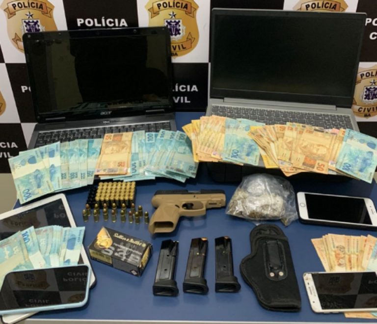 Suspeito de tráfico, lavagem de dinheiro e fraudes bancárias foi preso em Vitória da Conquista