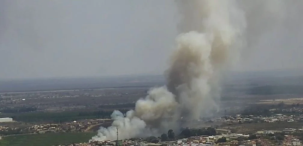 Incêndio atinge área de proteção ambiental em Vitória da Conquista