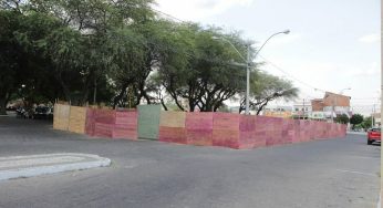 Presépio Natalino de Guanambi começa a ser instalado na Praça do Feijão