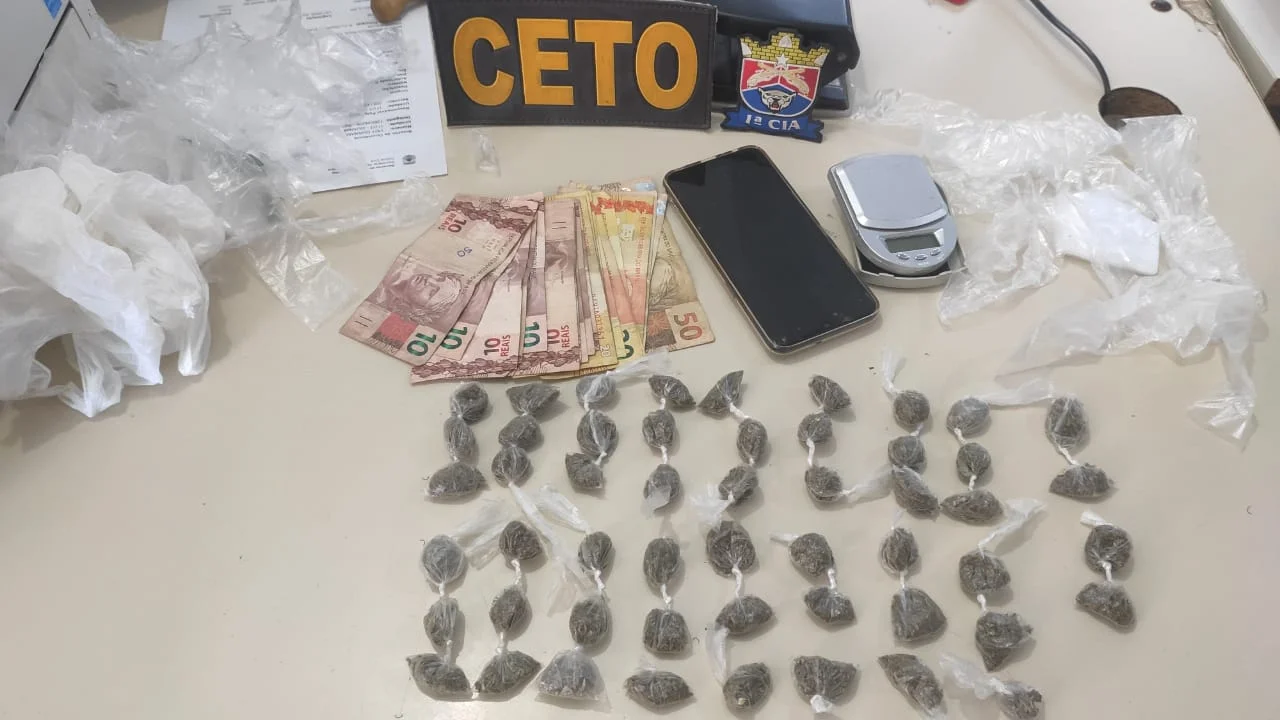 Casal foi preso por tráfico de drogas em Guanambi
