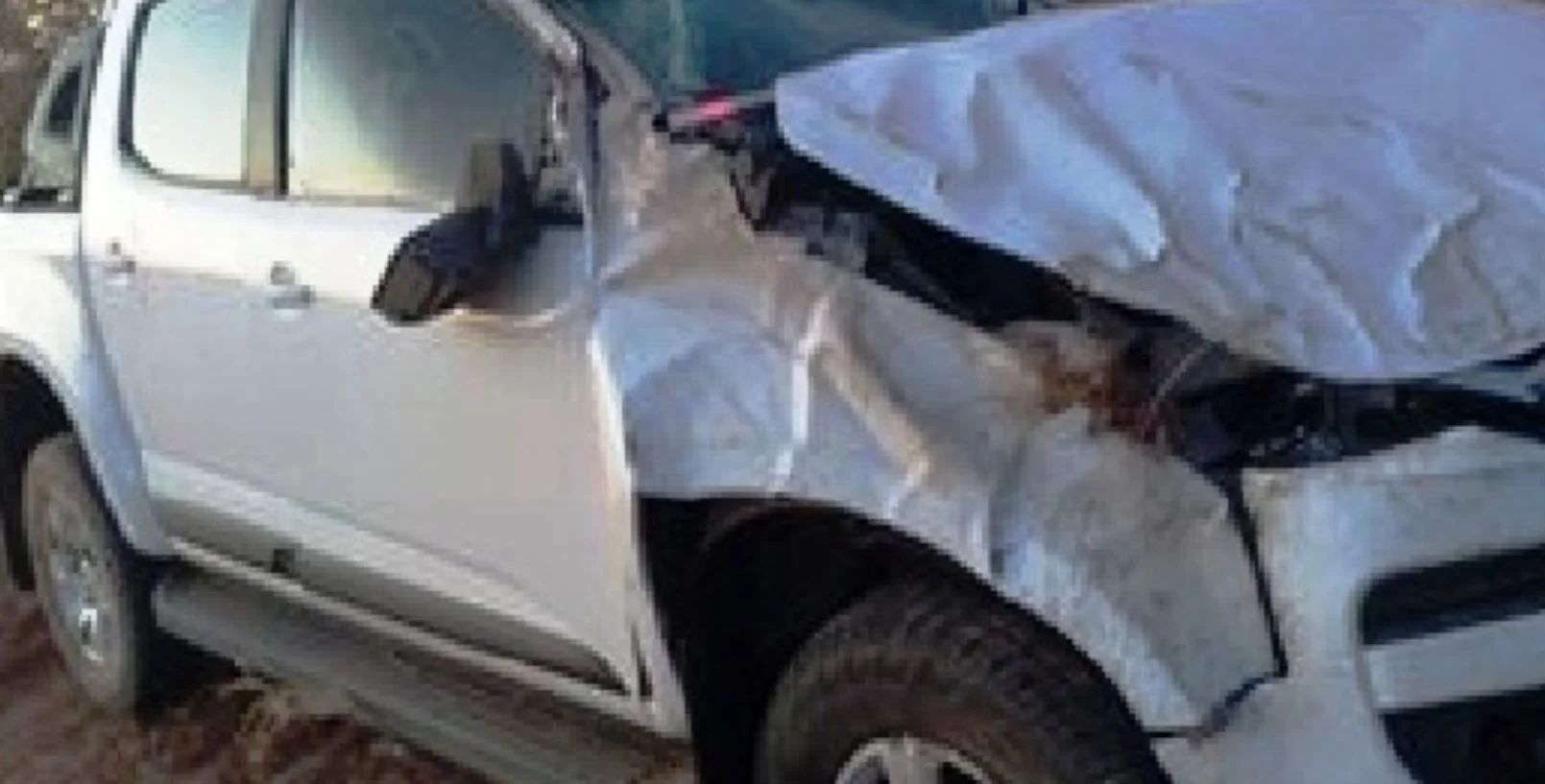 Duas pessoas ficaram feridas em acidente na BR-122 em Guanambi