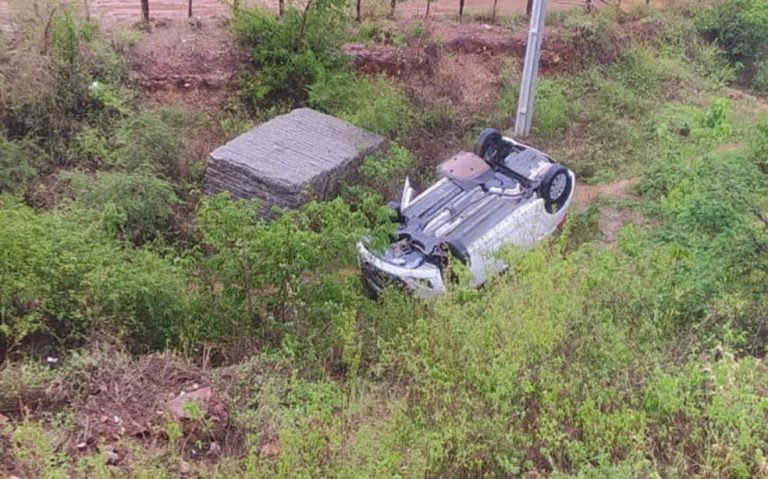 Policiais de Livramento de Nossa Senhora sofreram acidente a caminho de Vitória da Conquista