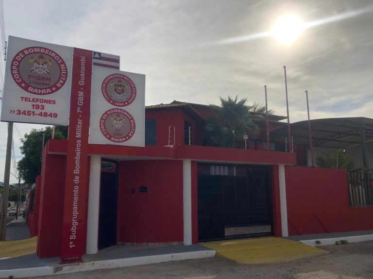 Bombeiros socorreram bebê engasgado em Guanambi