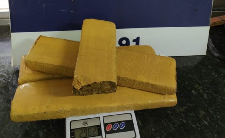 Homem foi preso transportando três quilos de maconha em Barreiras