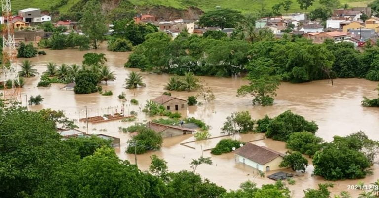Com acumulado de 816 mm, Itamaraju foi a cidade onde mais choveu no mundo em dezembro