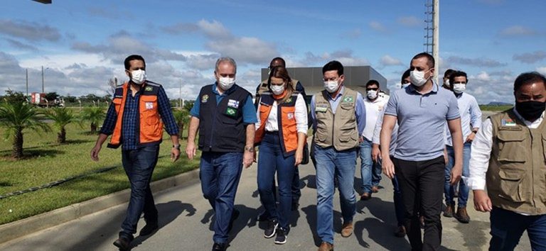 Ministros Marcelo Queiroga e João Roma visitaram Vitória da Conquista nesta quinta-feira