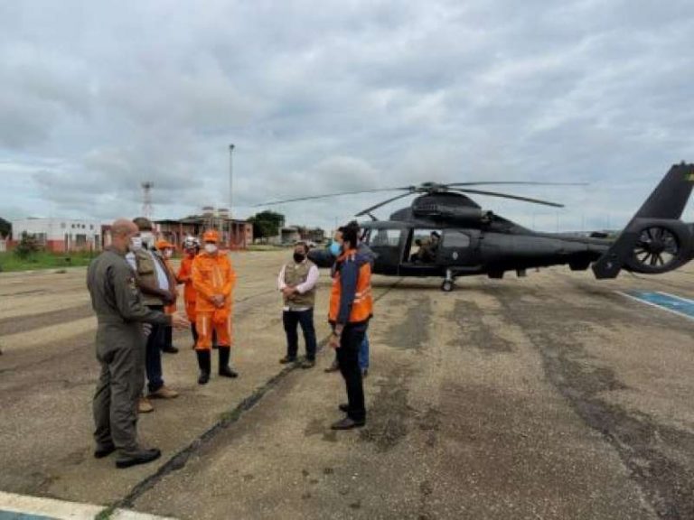 110 pessoas foram resgatadas por helicópteros no povoado de Barreiro em Vitória da Conquista