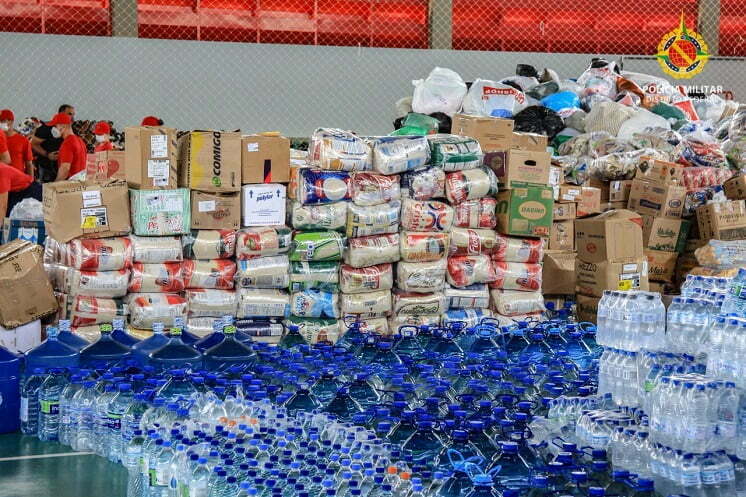 Forças de segurança do DF encaminham 50 toneladas de donativos para a região de Vitória da Conquista