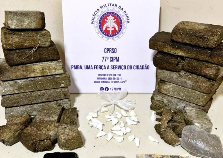 Casal foi preso com 10kg de maconha em Vitória da Conquista