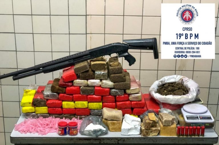 Homem foi preso com 54 quilos de drogas em Jequié