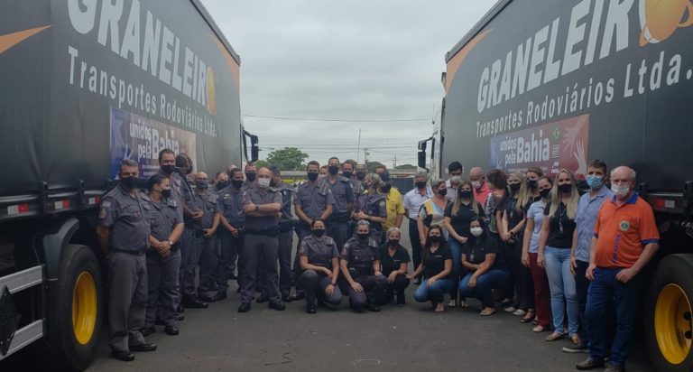 Moradores de cidade paulista enviam 70 toneladas de donativos para atingidos pelas chuvas em Vitória da Conquista