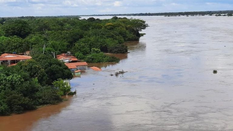 Cheia do rio São Francisco é uma das maiores das últimas décadas
