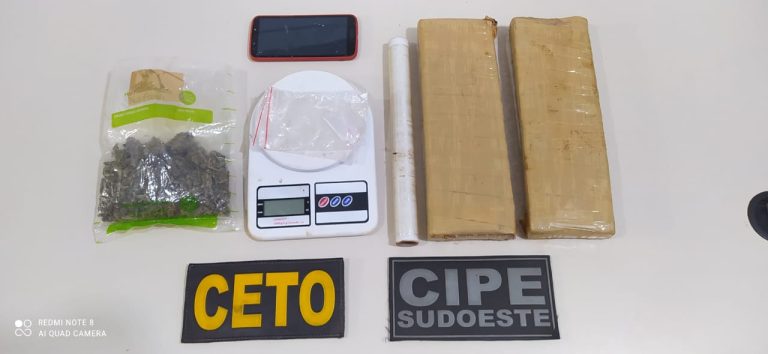 Homem foi preso por tráfico de drogas em Guanambi