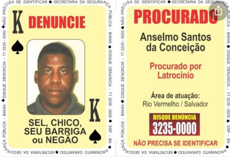 Baralho do Crime da Bahia