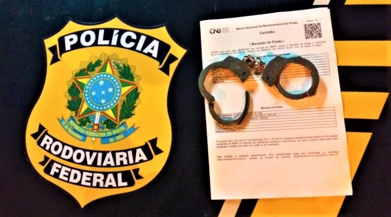 Homicida foragido da Justiça foi preso pela PRF em Vitória da Conquista
