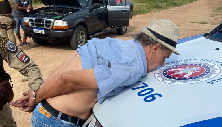 Veículo de homem que matou pai idoso em Guanambi teve problema mecânico enquanto ele fugia