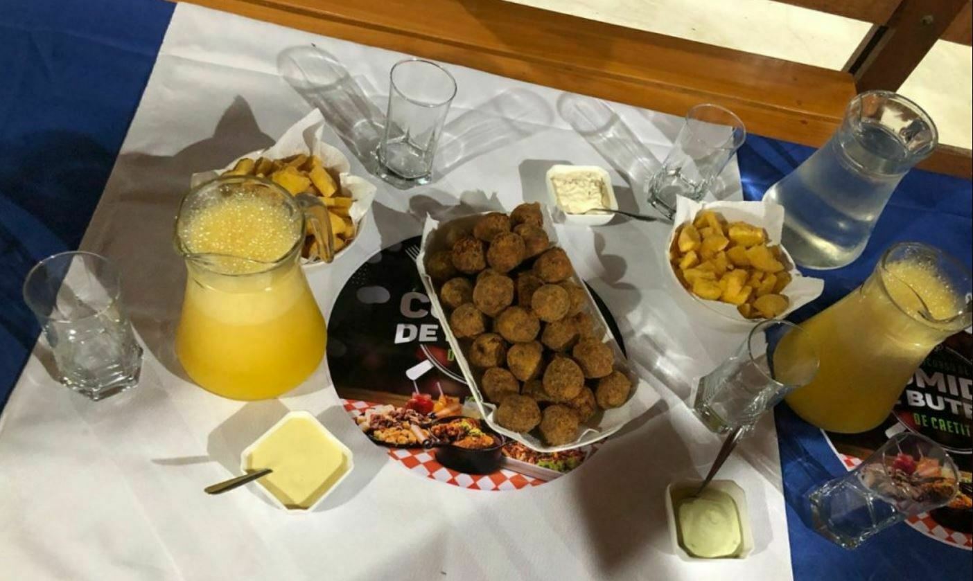 Foto mostra prato concorrente do Concurso Comida de Boteco