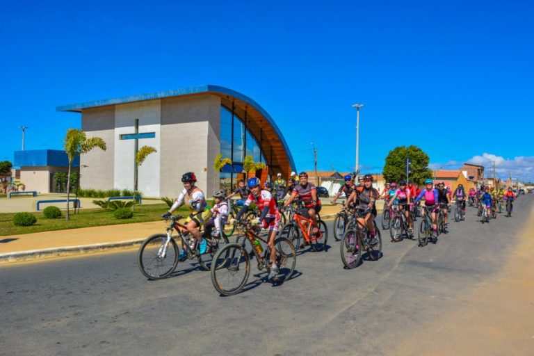 Passeio ciclístico em Vitória da Conquista