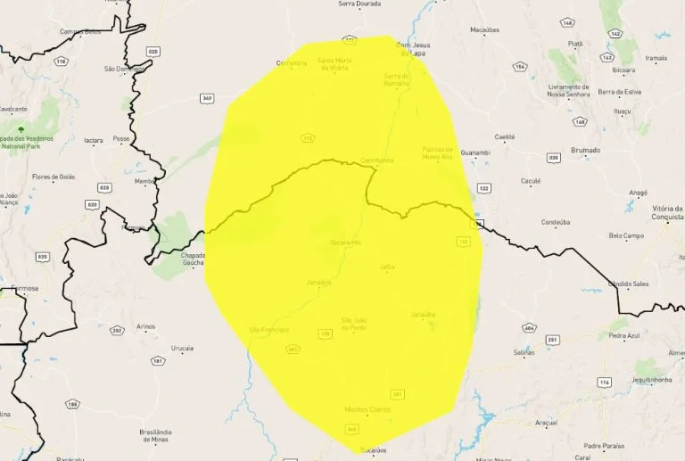 Inmet alerta para baixa umidade nos municípios da Região de Guanambi e Norte de Minas